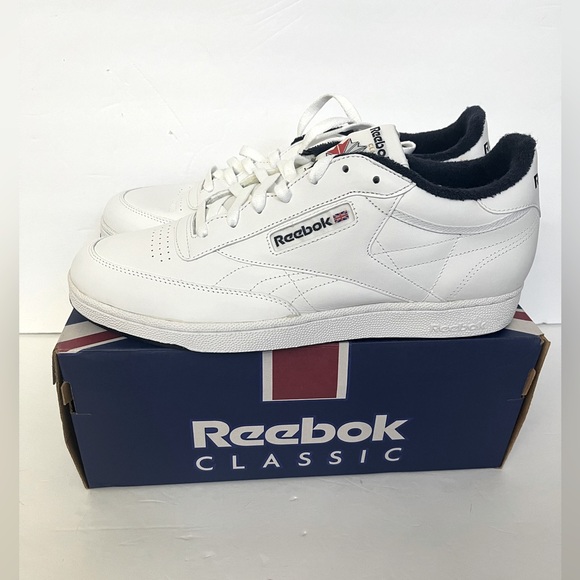 🆕 🇬🇧 NEW Vintage Reebok Club C - Men’s Size 12 - Picture 2 of 7